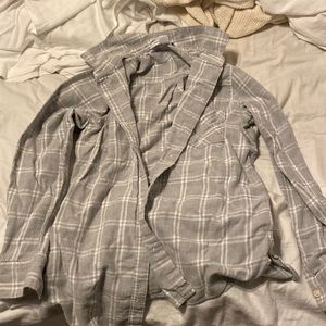 button down old navy flannel